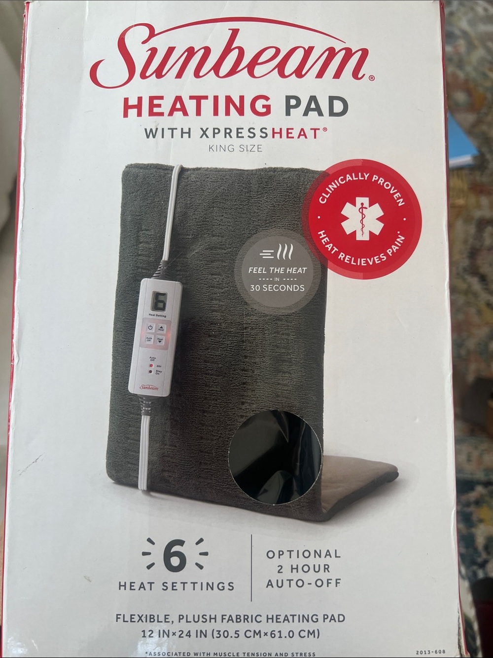 Sunbeam Heating Pad with Controller